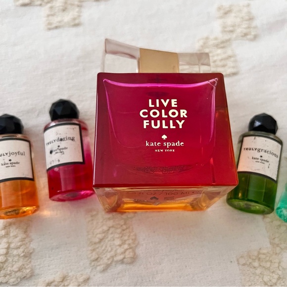 💐Kate Spade Live Colorfully Eau de Parfum + Set of Truly Testers - Picture 6 of 8